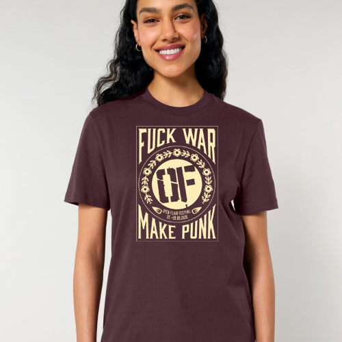 Tickets kaufen für Vorbestellung: T-Shirt Fuck War 2026 am 05.08.2026